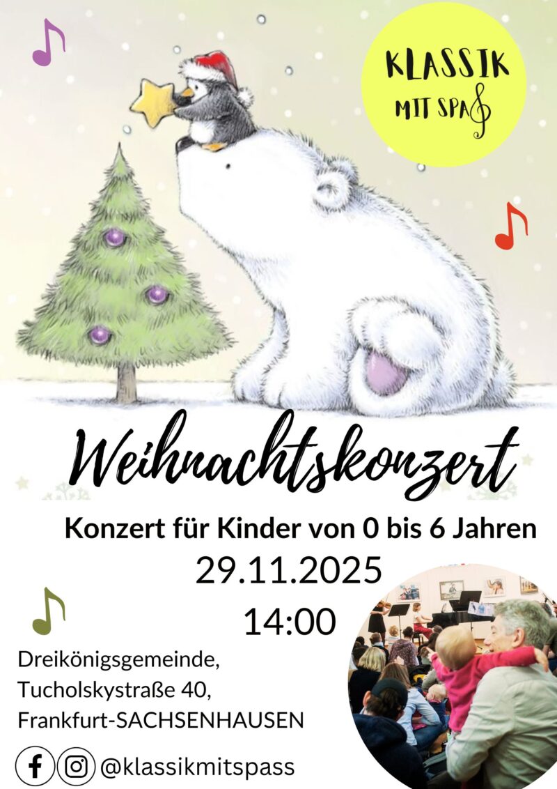 Weihnachtskonzert, 29.11.2025|14:00
