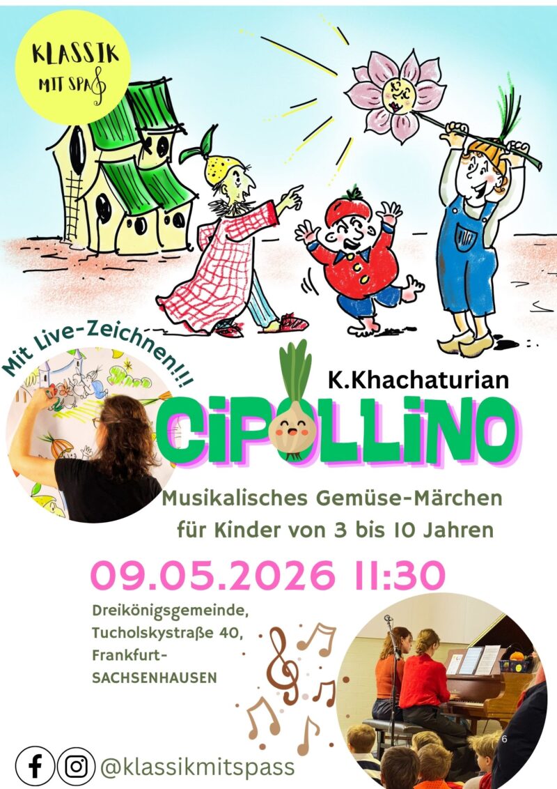 Cipollino, 09.05.2026|11:30