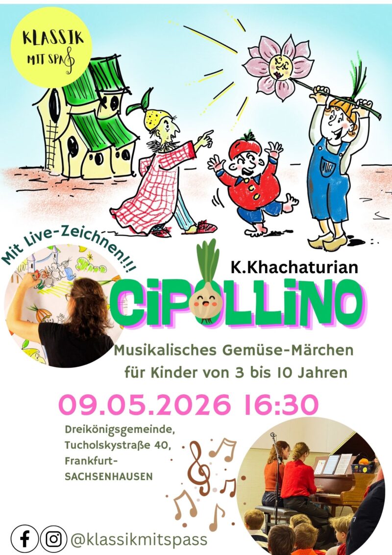 Cipollino, 09.05.2026|16:30