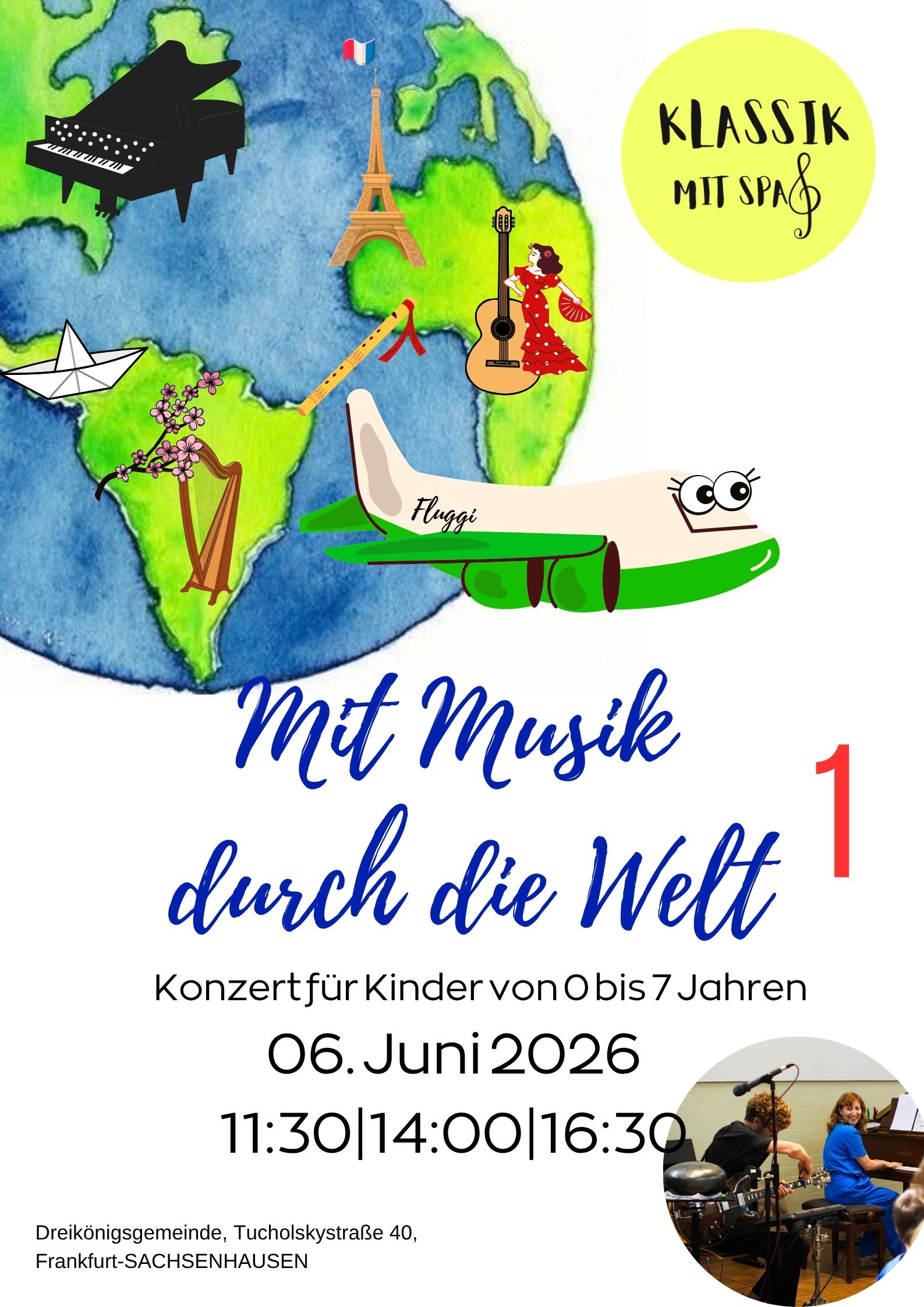 Mit Musik durch die Welt