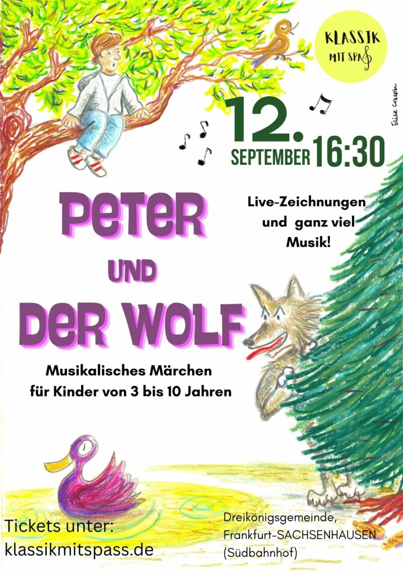Peter und der Wolf, 12.09.2026|16:30