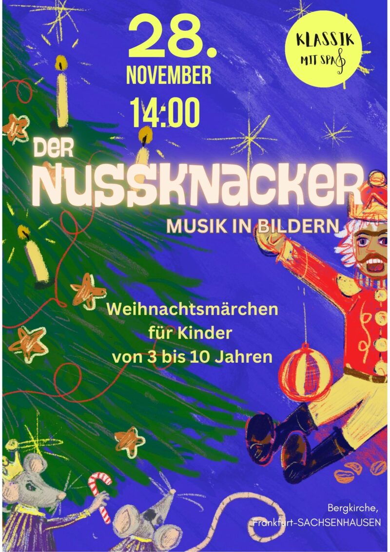 Der Nussknacker - Musik in Bildern, 28.11.2026|14:00 (Frankfurt)