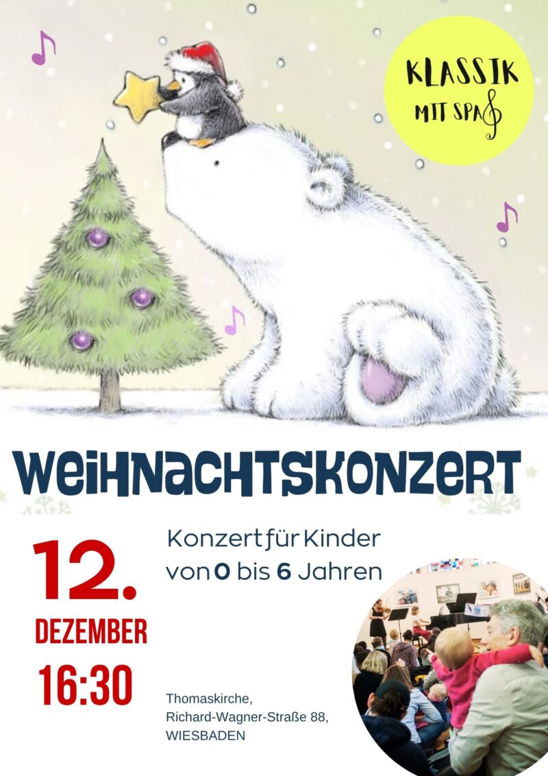 Weihnachtskonzert, 12.12.2026|16:30 (Wiesbaden)